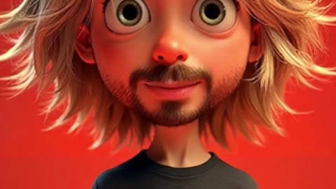 Experience Kurt Cobain in Pixar Style