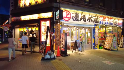 4K Japan Night Walk - Sakae Station, Nagoya Part15