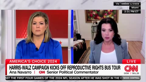 'A Little Bit Pregnant': Ana Navarro Claims Trump Is Trying To 'Have It All Ways' On Abortion Stance