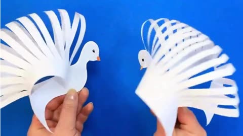 Paper Dove - ORIGAMI DOVE - ORIGAMI BIRD