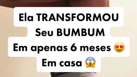 🤩Bumbum enorme nunca foi tão fácil