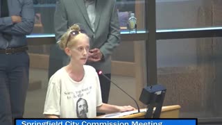 Woman Begs Springfield Ohio City Council to Do Something About Illegals Squatting in Her Front Yard