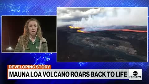 Hawaii’s Mauna Loa volcano erupts for 1st time in 38 years l ABCNL