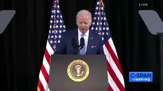 The Moment Bumbling Biden Realizes NOBODY Wants To Listen To Him