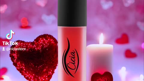 Cicia Premium Red Lip Oil - Cherry Moisturizing and Nourishing Glossy Finish | Lip Care Treatment