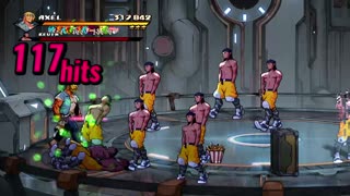 Streets Of Rage 4 Survival - Axel Sky Walker - sor4 shorts