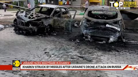 Russian missiles strike shopping mall in Ukraine's Kharkiv, nearly 50 injured | Top Stories | WION