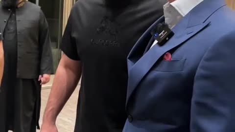 Fan Surprise Khabib With His Russian