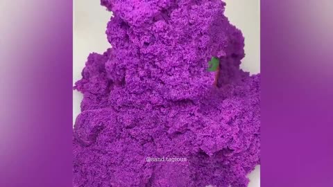 Very Satisfying and Crunchy ASMR 9 Kinetic Sand