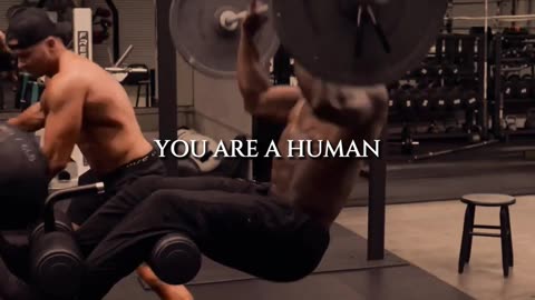 You are a human not a machine...