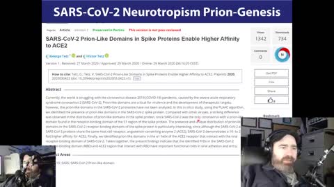 Dr. Kevin W McCairn: SARS-CoV-2 An Aerosolized Prion Disease