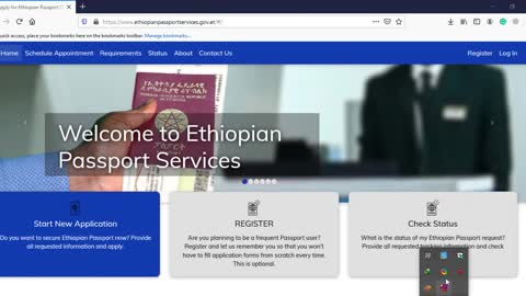 How to Register for the new passport request። በ አዲሱ የ ኦንላይን ፎርም እንዴት አዲስ ፓስፖርት መጠየቅ እንችላለን