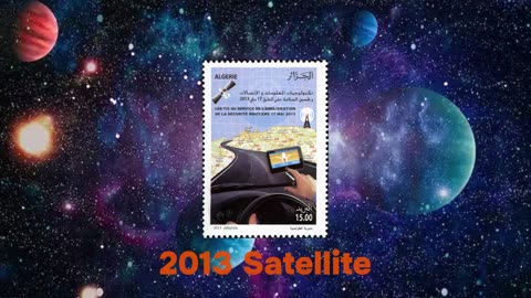 Astronomy and Space Stamps - Algeria