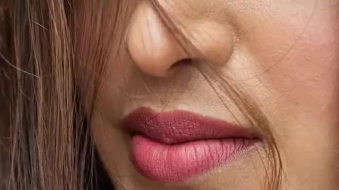 Nidhi Agarwal closeup face and lips 👄