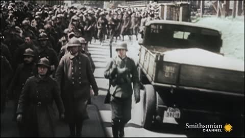 The moment France surrendered to German Soldiers