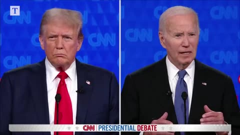 When the political debate feels more like intergalactic confusion! | Trump vs Biden