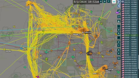 MORE Bird Mafia Utah China gang stalking over Phoenix AZ from KDVT - Sept 2nd 2024 -