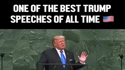 Donald Trump Gives Motivational Speech To Patriots