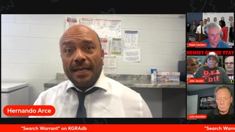 "Search Warrant" on KGRA - Special Guest Citizen Investigative Reporter Hernando Arce