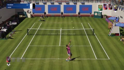 Tennis World Tour 2 Career Mode vs Dominic Thiem