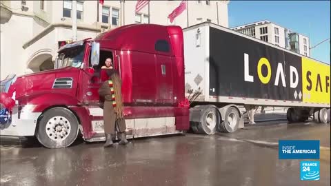 Canadian police vow to clear trucker-led protest blocking Ottawa streets within days