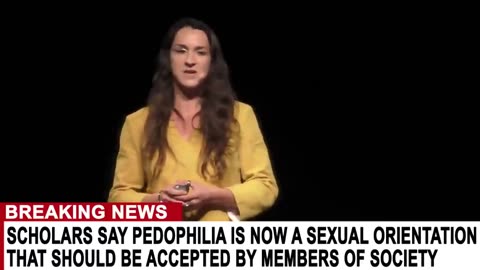 European scholars are now discussing how ped*phelia is a legitimate sexual orientation