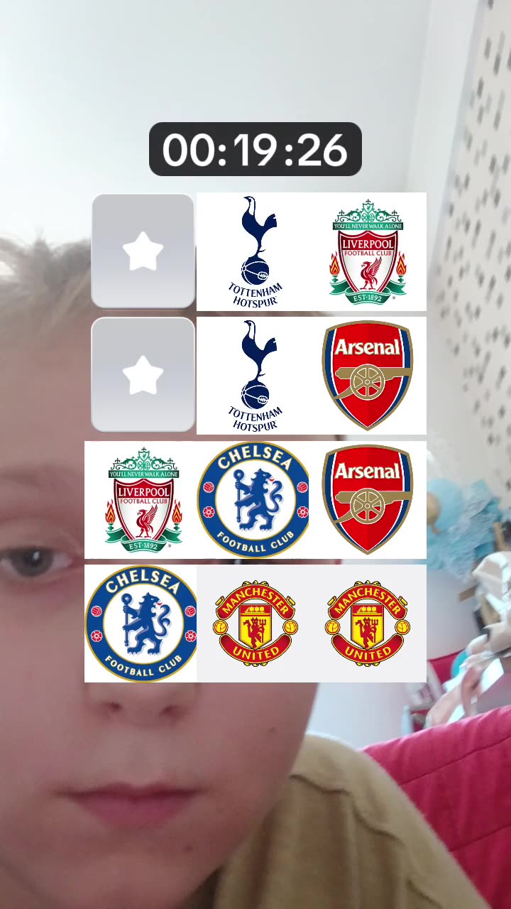 Matching premier league badges