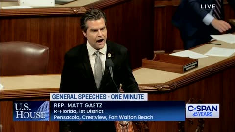 Matt Gaetz informed by Director of Federal Bureau of Prisons he cannot interview Peter Navarro