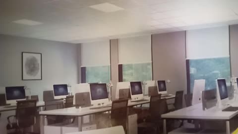 Computer room for pat toking