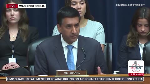 Democrat Congressman Ro Khanna Calls for USSS Director Kimberly Cheatle’s Resignation