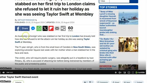 Taylor Swift Child Stabbings