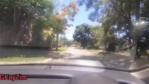 The Magnificent Boulevard road in Mt Hampden Harare Zimbabwe 