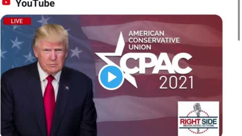 YouTube Deletes All Copies of President Trump’s CPAC Speech, Suspends RSBN.