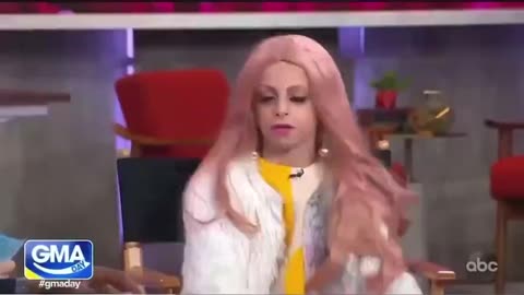 🚨Breaking. Good Morning America brought out a child dressed in drag.