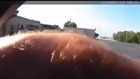 Explosive new body camera footage from Butler Township Police