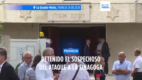 Persecución y detención tras el incendio y la explosión de una sinagoga en el suroeste de Francia