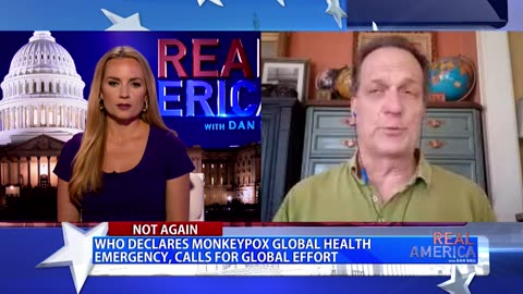 REAL AMERICA -- Ivory Hecker W/ James Roguski, Discussing the Rise of Monkeypox, 8/16/24