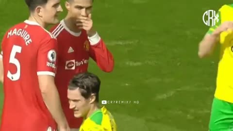 CRISTIANO RONALDO faz HAT-TRICK (Manchester united x norwch) 16/04/22