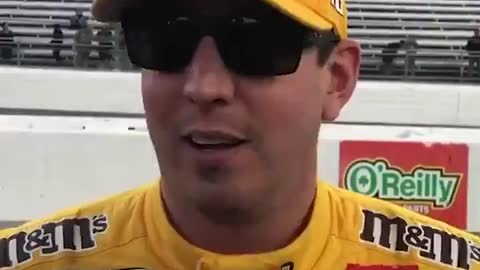 NASCAR driver Kyle Busch in expletive-filled post race interview