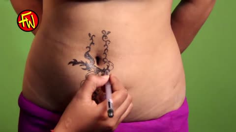 Tummy Tuck Tattoo