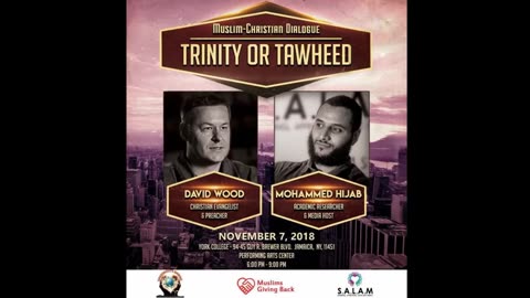 Mohammed Hijab vs David Wood Tawheed vs Trinity FULL DEBATE!