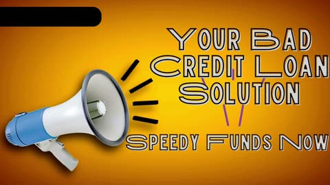 Get Top Bad Credit Loans | Speedy Funds Now