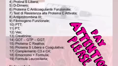 I vaccinati covid-19, chiedano al proprio medico la prescrizione di questi accertamenti