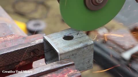 Cut Steel On The Mark Point