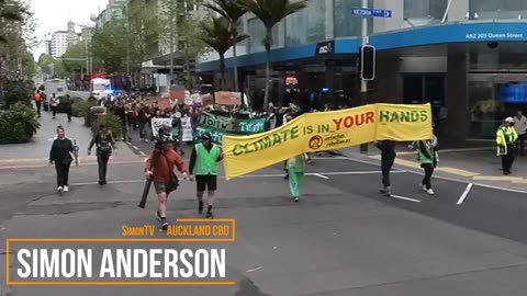 School Strike 4 Climate Demonstration. Auckland 27/ix 2024