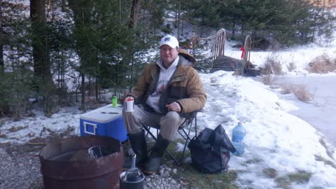 Wild Canadian Weather Camping with The Canadian Beaver