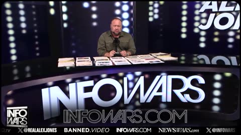 Alex Jones Biden Middle East info Wars show