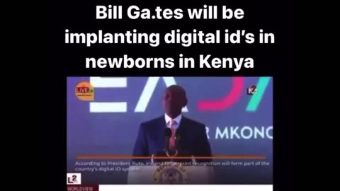 Bill Gates Tests Digital ID Newborns In Kenya