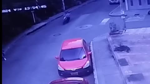 Robo de motocicleta en Monterredondo