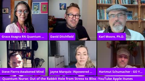 David Ditchfield "Near Death Experience: Shine On" @ Quantum Nurse Freedom International Livestream